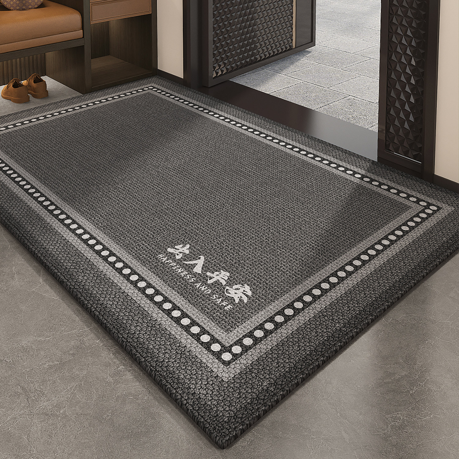 高级感入户门地垫家用玄关防滑脚垫门口除尘进门地毯门垫可裁剪,淘宝优惠券,粉丝福利购,淘宝优惠卷
