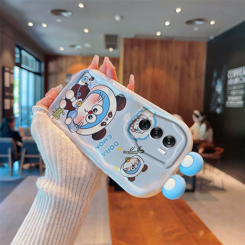 适用opporeno12手机壳reno12pro熊猫reon11小猪10哆啦A梦6立体9耳朵7卡通8动漫4套4se女8pro+3元气版5k十oppo - 图2