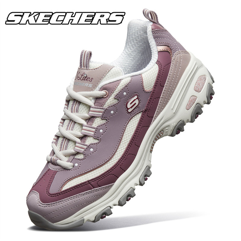 skechers斯凯奇熊猫鞋女鞋休闲鞋冬季新款老爹鞋女士厚底运动鞋D,淘宝优惠券,粉丝福利购,淘宝优惠卷