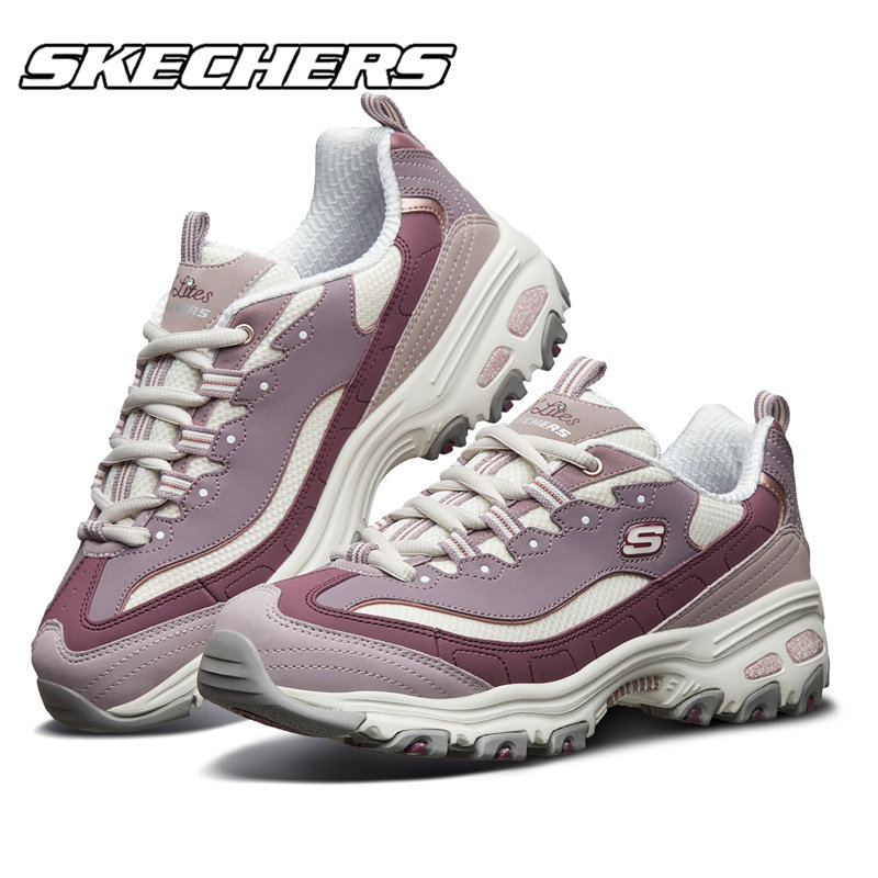 skechers斯凯奇熊猫鞋女鞋休闲鞋冬季新款老爹鞋女士厚底运动鞋D,淘宝优惠券,粉丝福利购,淘宝优惠卷