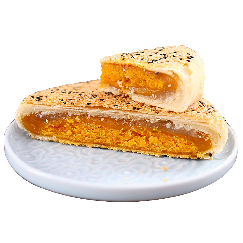糕见哩网红蛋黄板栗紫薯酥皮大月饼 糕见哩月饼