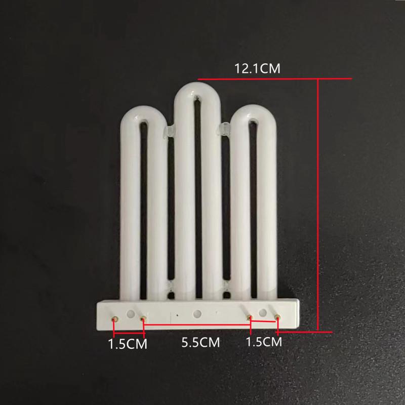 3U排管灯四针节能灯管三基色荧光吸顶厨卫2U 26W 36W  45W白光型4 - 图1