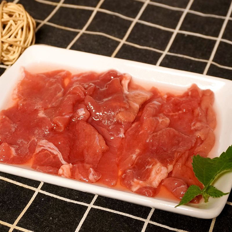 整箱百鲜山 牛肉片 10kg冷冻潮汕牛肉片火锅西餐煮炒菜麻辣烫商用 - 图1