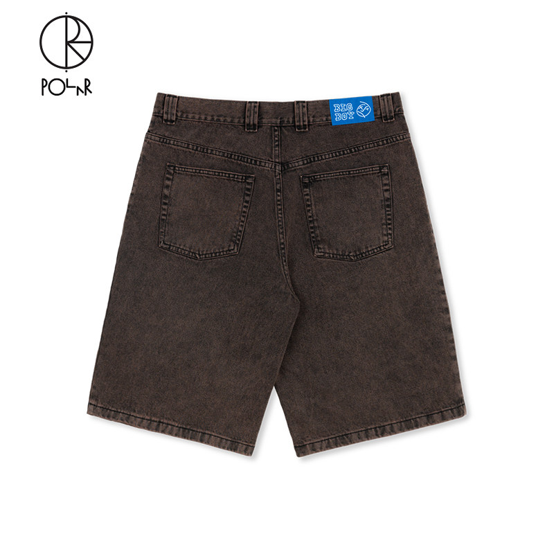 Polar Skate Co Big Boy Shorts 宽松直筒滑板运动牛仔五分短裤男,淘宝优惠券,粉丝福利购,淘宝优惠卷