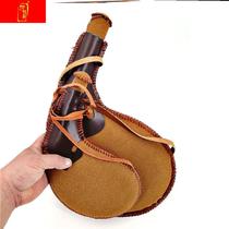 Upscale ancient water bags Sachets Ancient Kettle Leather Sacks of Kettle Desert Water Bags Mongolian Water Bag Featured Water Drop