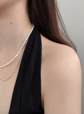 CHEZLOOPS天然淡水项链