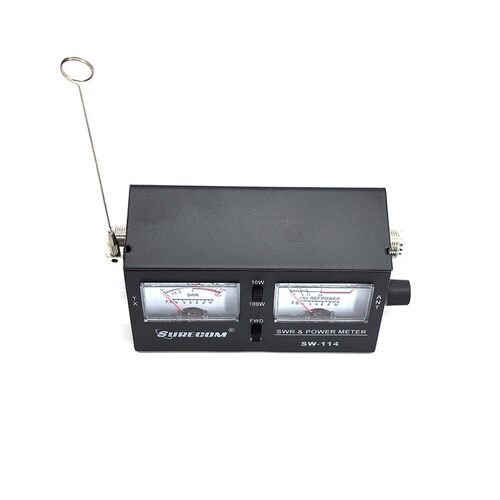 Surecom SW-114 测试仪27-30Mhz SWR RF功率和场强的三功能仪表 - 图0