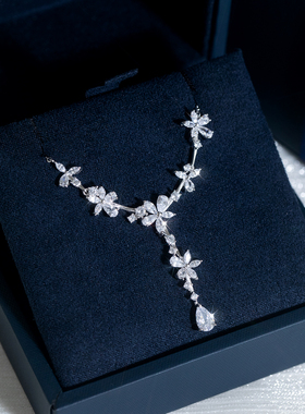 【高质礼物】纯银不掉色花朵项链