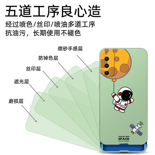适用华为荣耀magic2手机壳男款磨砂硬壳魔方直边全包防摔女潮牌魔术外壳ins风卡通tny-al00超薄个性创意 - 图3
