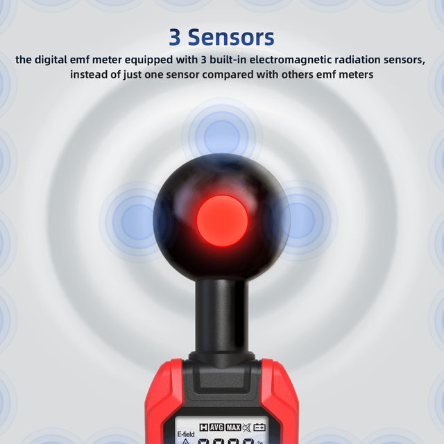 BSIDE electromagnetic radiation detector K7 handheld electromagnetic wave tester