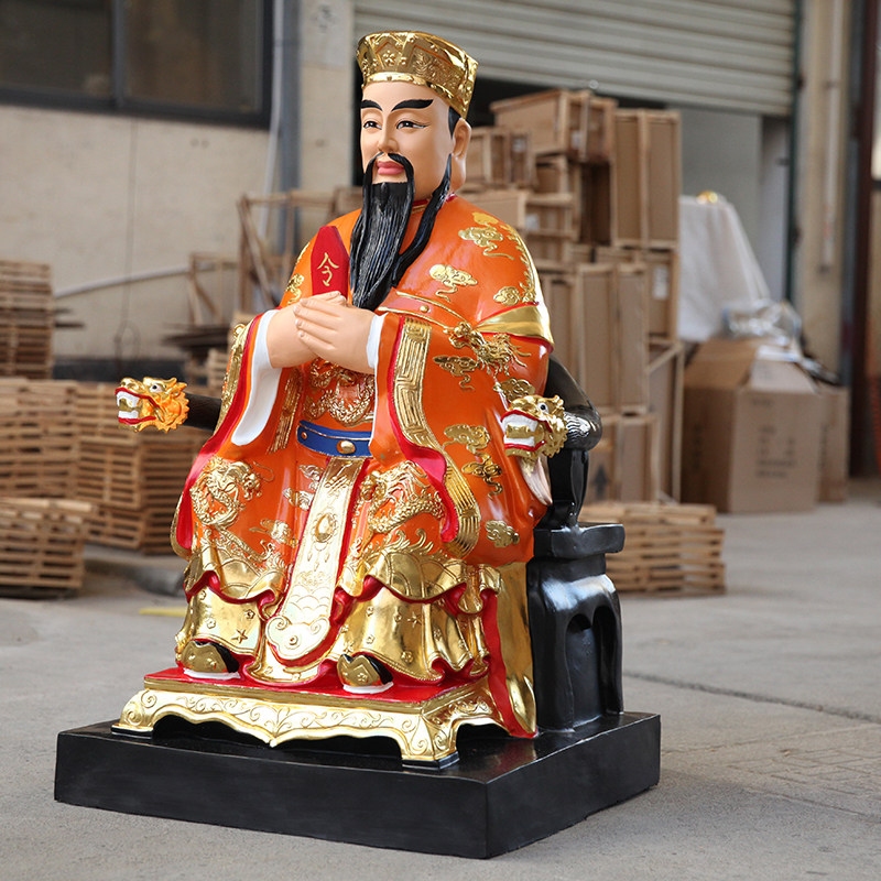寺庙七彩包老爷佛像寺庙大型神像包青天神像希阿荣博南方大包酒吧