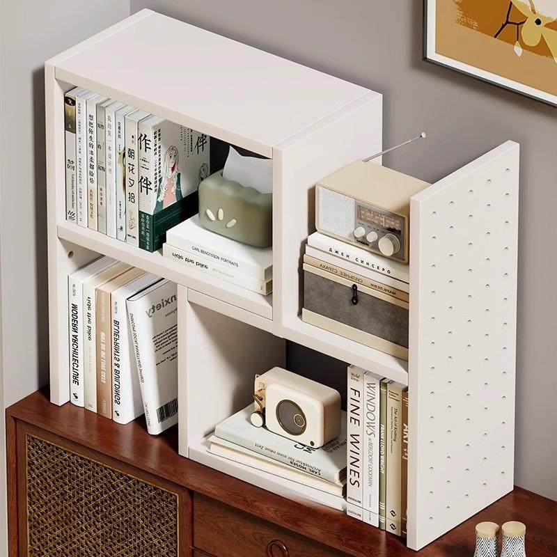 桌面置物架学生书桌简易可伸缩书架家用客厅装饰展柜办公室整理柜,淘宝优惠券,粉丝福利购,淘宝优惠卷