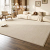 Medieval cream style carpet living room 2026 new light luxury log bedroom bedside floor mat no care thickened anti-slip