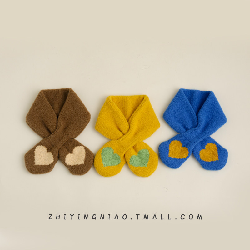 儿童围巾秋冬款男童女童韩版百搭保暖防风毛线脖套秋冬季针织围脖,淘宝优惠券,粉丝福利购,淘宝优惠卷