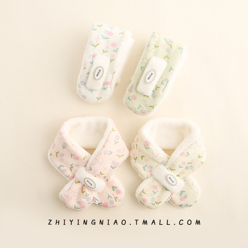 儿童围巾秋冬季保暖围脖宝宝卡通儿童加厚婴幼儿冬天防风保暖脖套,淘宝优惠券,粉丝福利购,淘宝优惠卷