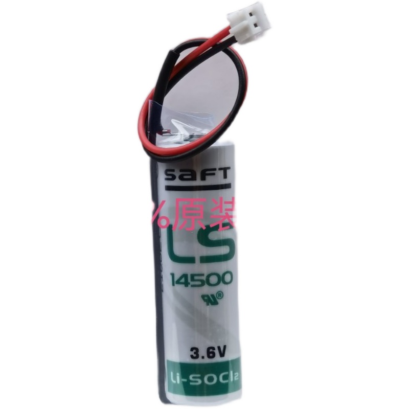 广数GR2000驱动器编码器电池SAFT 3.6V  LS14500  LI-SOCI2带插头 - 图0