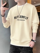 TF beating undershirt male autumn winter 2023 new warm and gush thickened with two long sleeves t-shirt male blouse boom