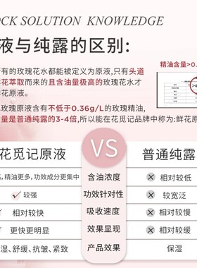花觅记大马士革玫瑰纯露补水保湿