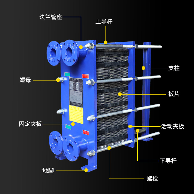 板式换热器工业级不锈钢热换器蒸汽锅炉液压油海水养殖热交换器,淘宝优惠券,粉丝福利购,淘宝优惠卷