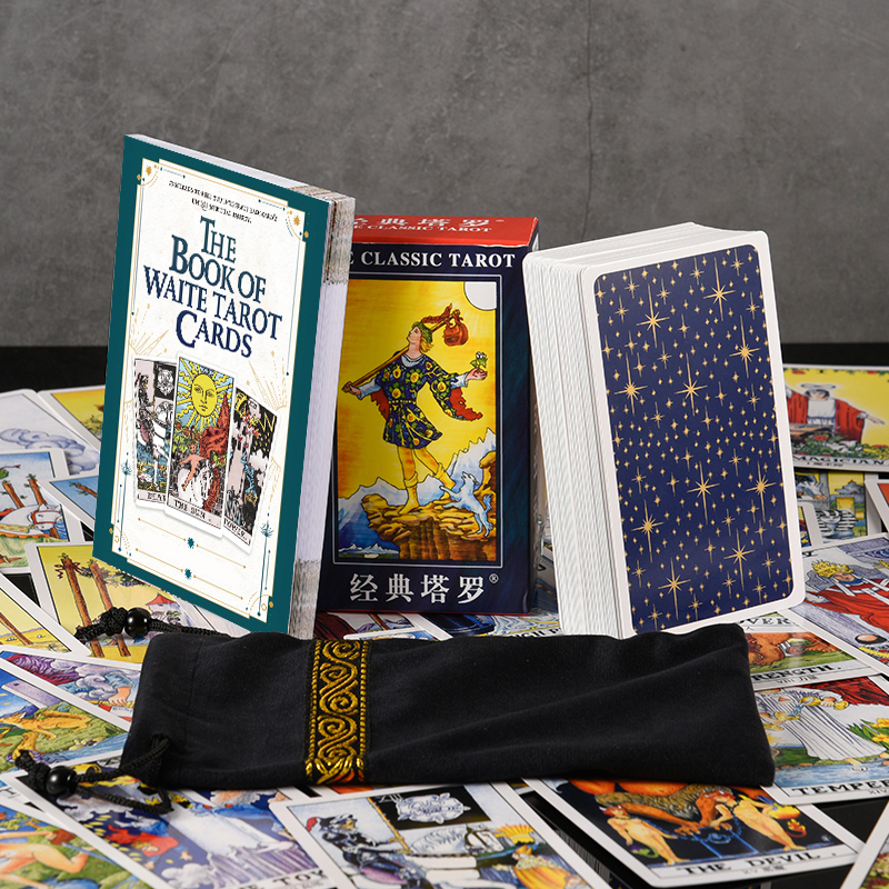 普及版经典韦特taluo牌罗塔牌塔牌罗伟特维特初学者卡罗牌tarot-图3