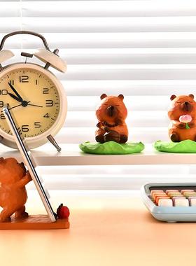 卡皮巴拉创意装饰摆件