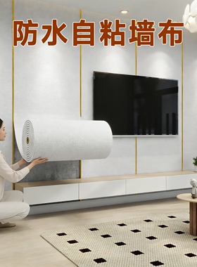 【2026年新型电视背景】防水墙布