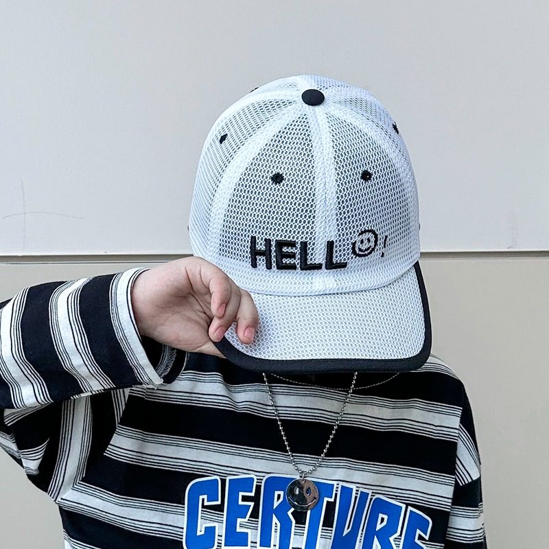 儿童帽子男童遮阳棒球帽夏季透气小孩防晒帽网女孩鸭舌太阳帽宝宝,淘宝优惠券,粉丝福利购,淘宝优惠卷