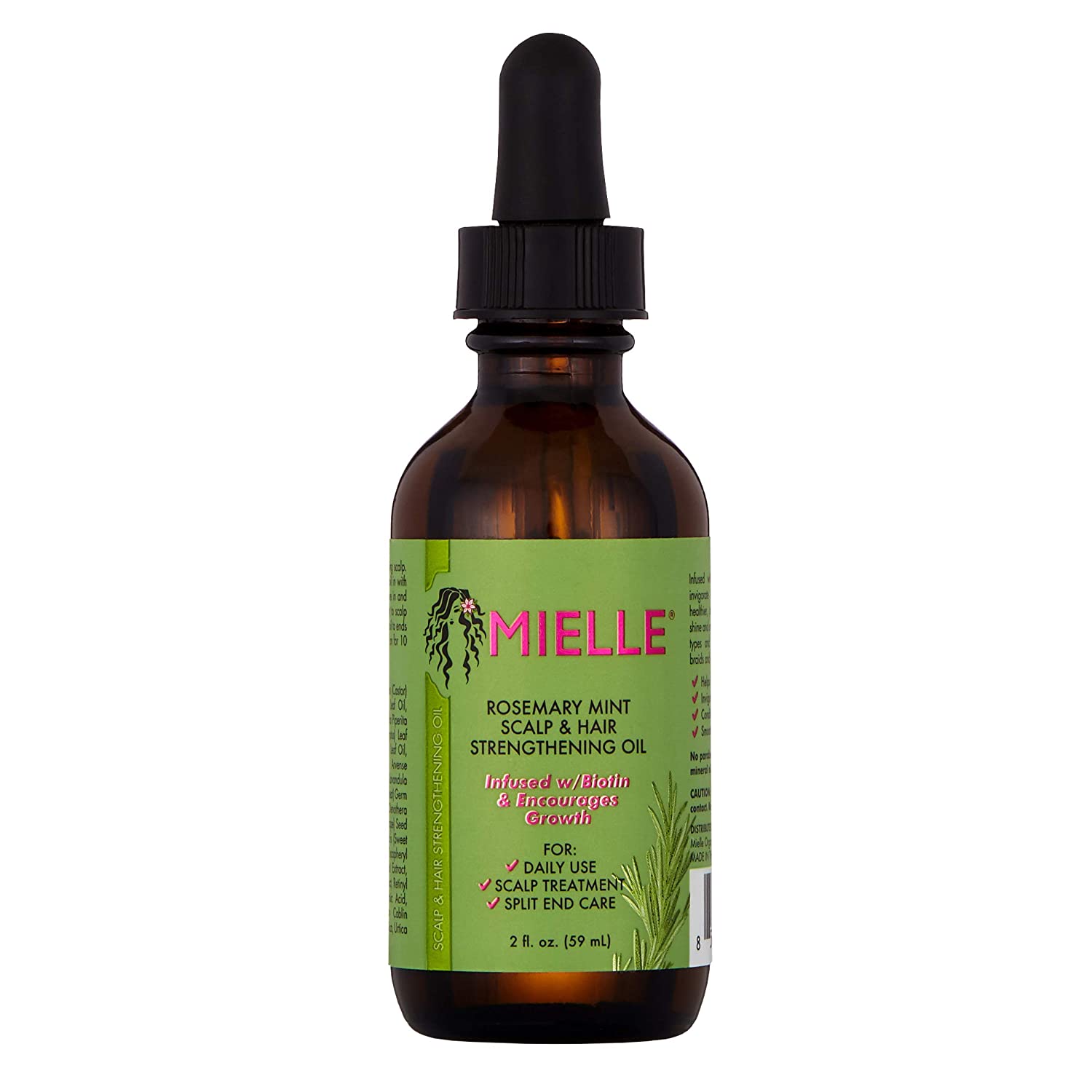 跨境爆款Mielle Organic Rosemary Oil Mint Scalp Hair护发精油 - 图3