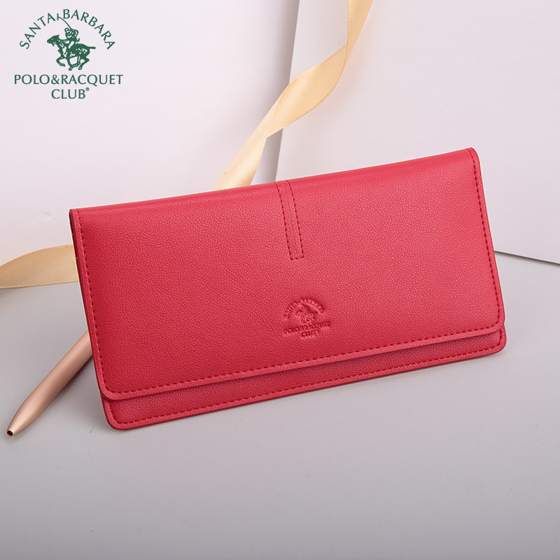 圣大保罗真皮长款多卡位牛皮钱包 圣大保罗格菲克斯卡包