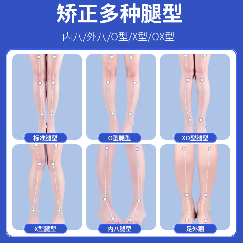 【中医骨グ科専研】O型X型小腿外翻矫正腿型直腿矫正走毯男女通用