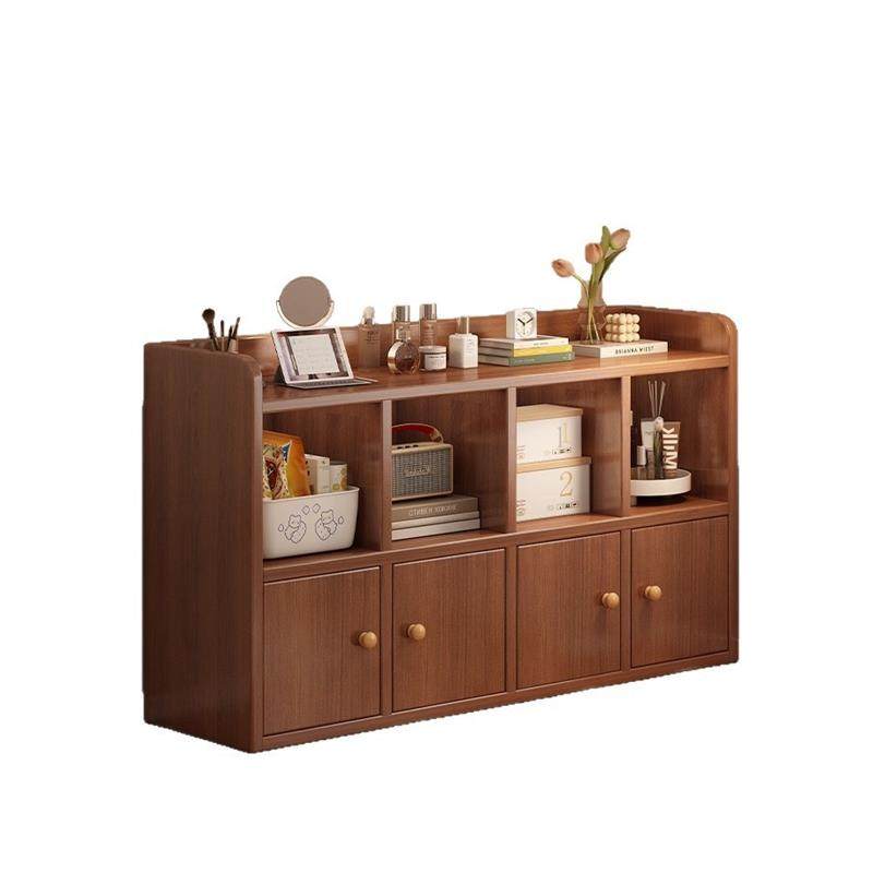 书柜收纳柜大容量边柜家用窄柜客厅矮柜一体靠墙格子柜落地储物柜,淘宝优惠券,粉丝福利购,淘宝优惠卷