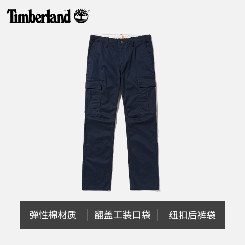 Timberland添柏岚男裤官方长裤户外休闲直筒工装裤A2CZH - 图2