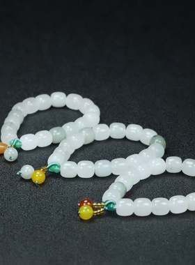 新疆金丝玉手链天然天山翠手串