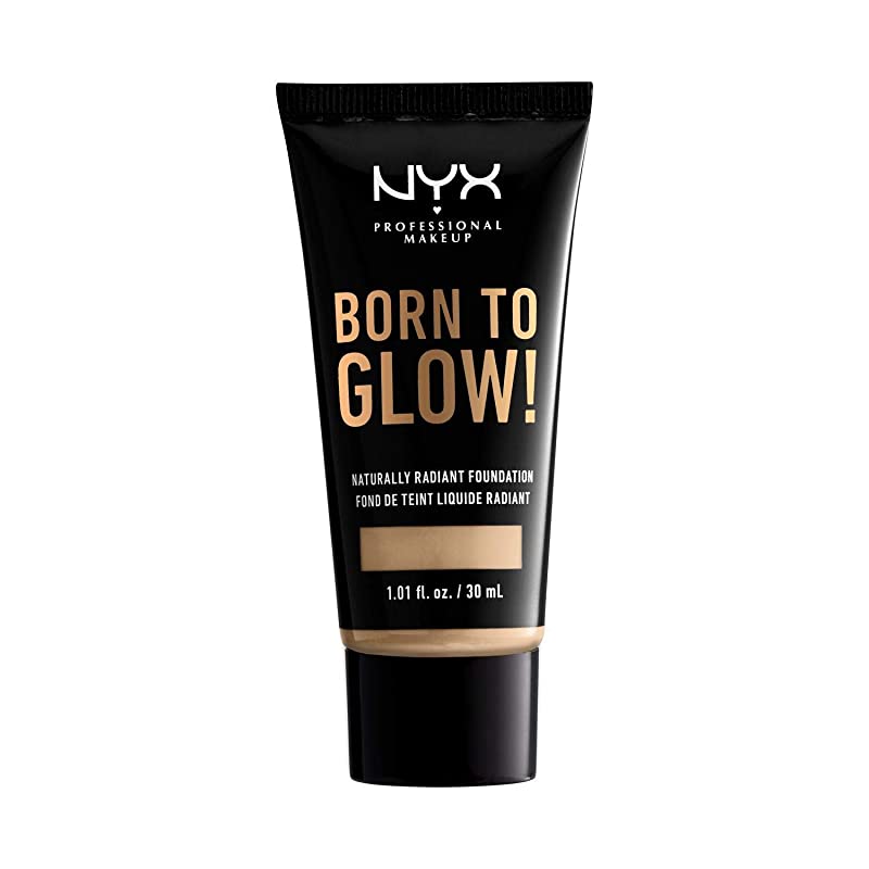 美国NYX born to glow粉底液黄黑皮调色分装瓶纯白色调和液07/12-图3