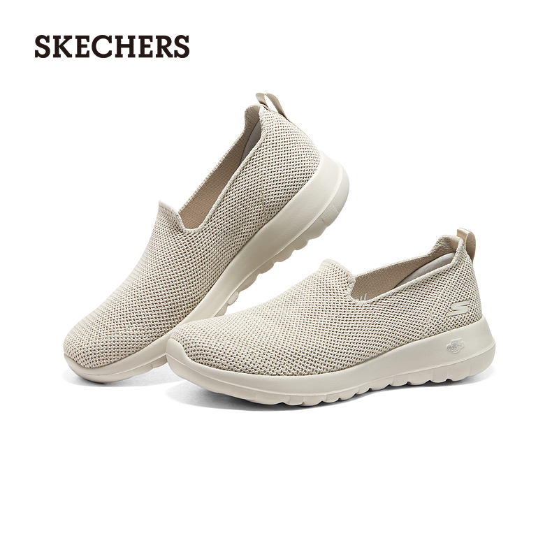 【孝敬妈妈】Skechers斯凯奇女鞋平底鞋春季中年一脚蹬妈妈健步鞋