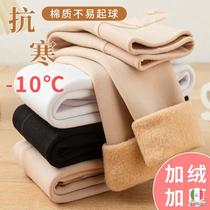 Autumn Winter Girls Garnter Thickened Silk Socks and Wz Warm Outside Wearing Children White Dancing Socks to Bottom Even Pants Socks