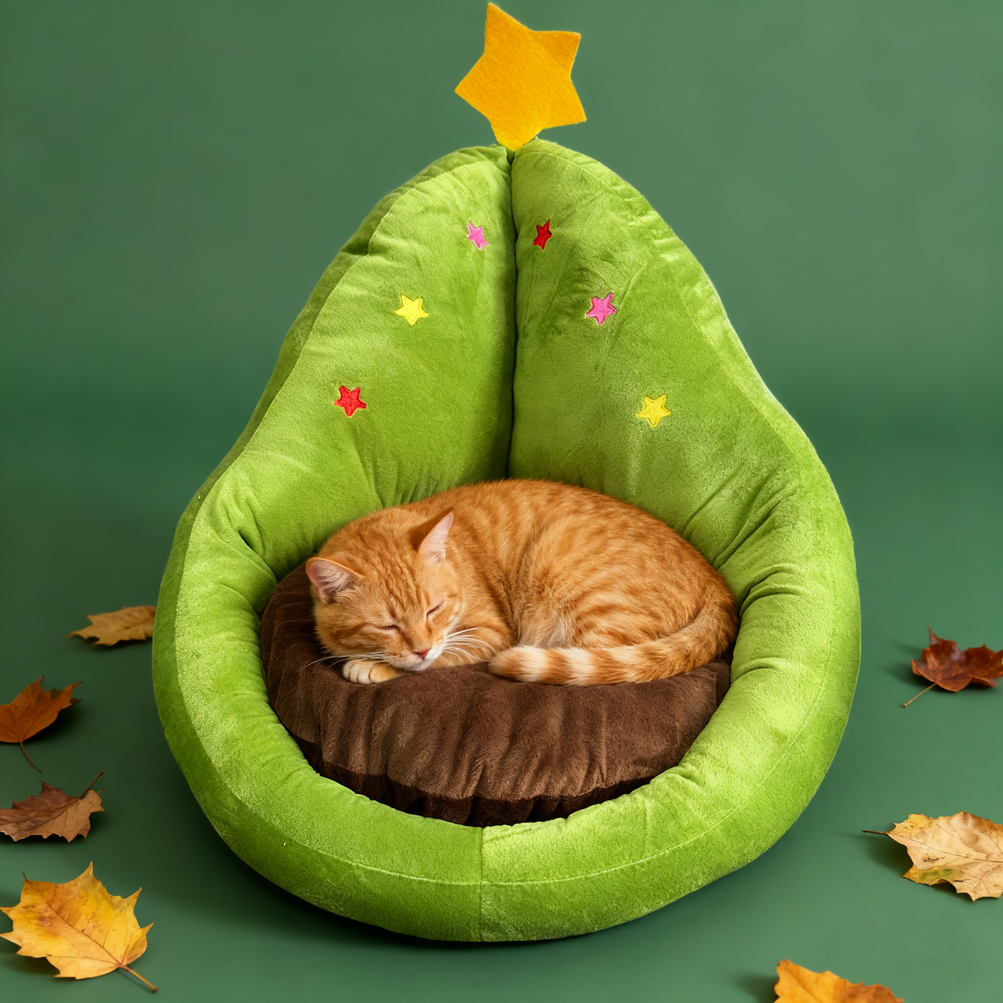 圣诞树蒲团坐垫家用地上懒人沙发客厅圣诞节装饰摆件节日场景布置,淘宝优惠券,粉丝福利购,淘宝优惠卷