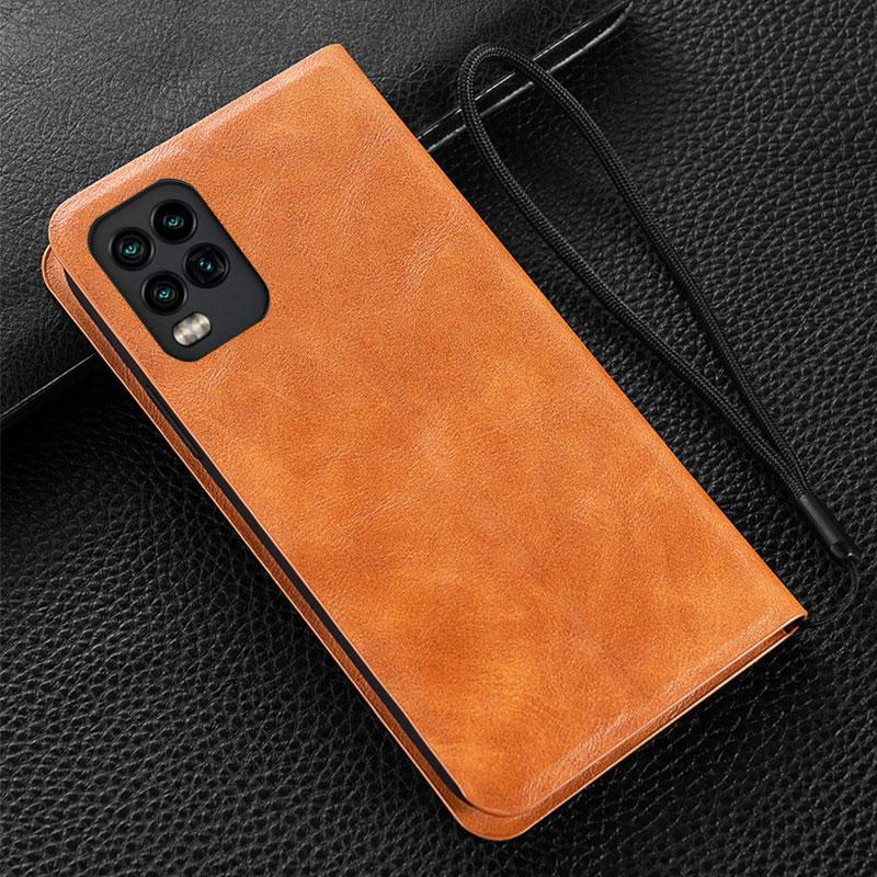 适用小米10青春版手机壳翻盖式皮套mi10lite保护硅胶套M2002J9E外壳十超薄磨砂全包防摔爆软边插卡钱包磁吸款