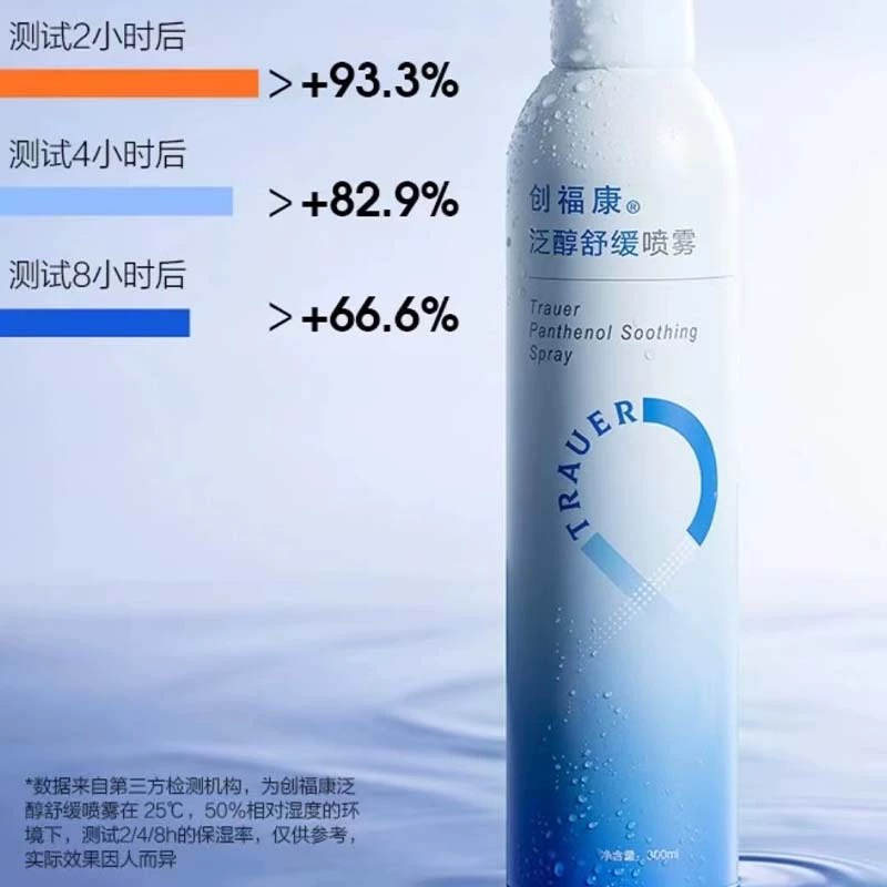 创福康泛醇舒缓喷雾300ml保湿补水舒缓神经酰胺喷雾润泽肌肤 - 图0