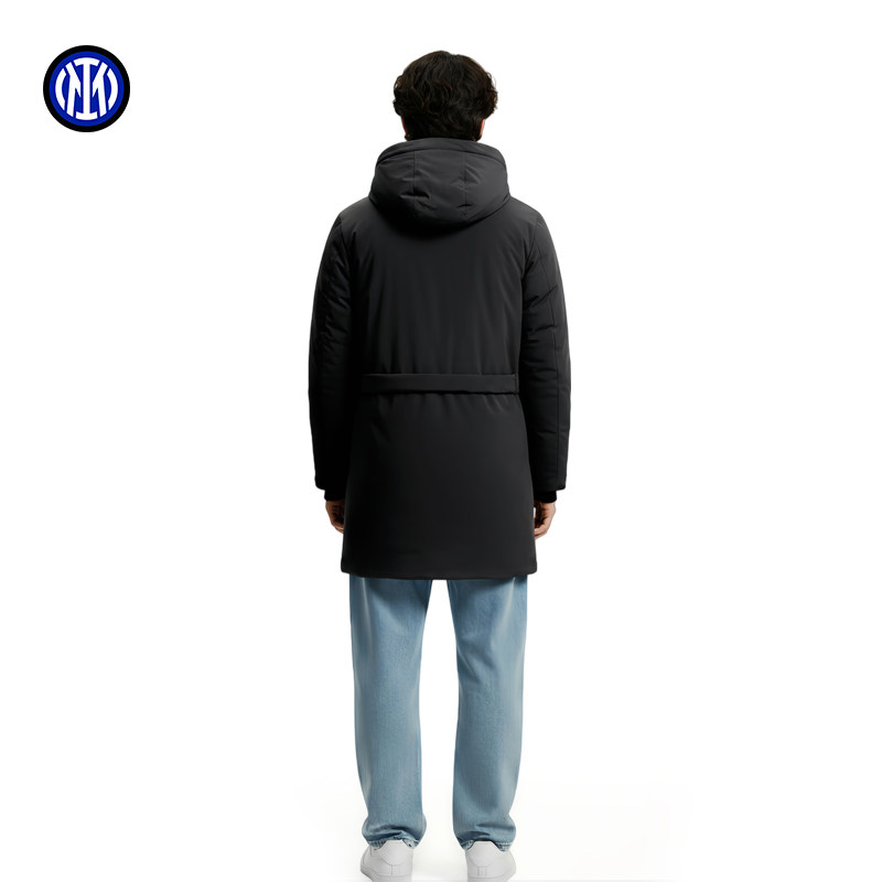 国际米兰中长款棉服冬季国米立体队徽加绒加厚保暖外套连帽棉衣,淘宝优惠券,粉丝福利购,淘宝优惠卷