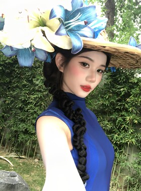 氛围感神器，这个草帽也太出片了