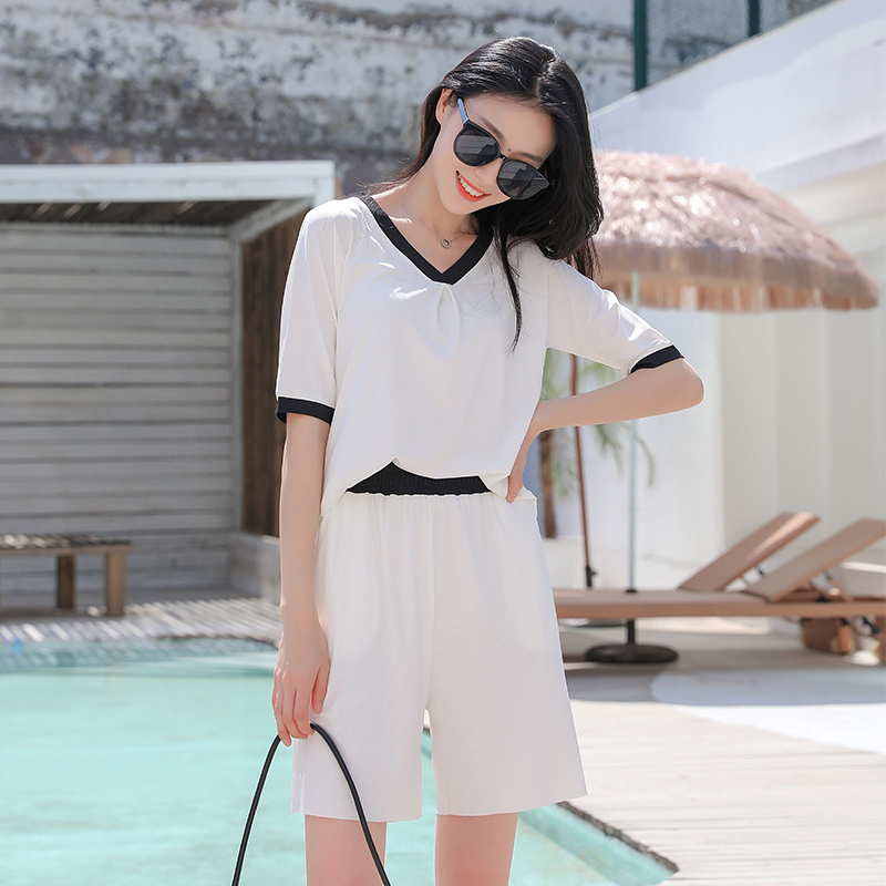 bonas.life夏季冰丝可外穿薄睡衣 bonaslife睡衣/家居服套装