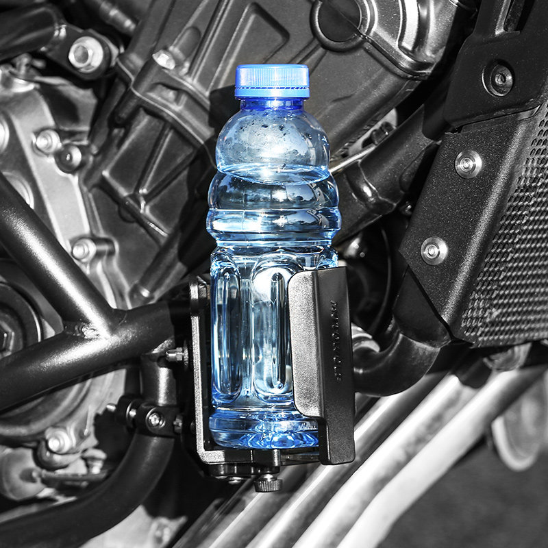 摩多狼摩托车铝合金车载杯架山地单车配件自行车骑行水杯架水壶架 - 图0