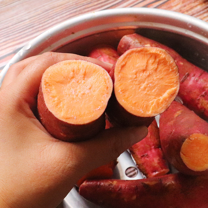 新鲜红心蜜薯板栗小红薯9斤10 探缘番薯