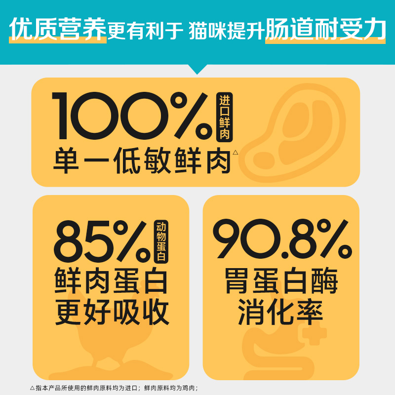 [618抢购]素力高猫粮幼猫成猫进口鸡肉金素官方旗舰店猫粮12磅*2 - 图3
