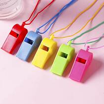 Sporting Goods Plastic Mouth Whistle Childrens Toys Colorful cheer Referee Whistle fan manufacturer Direct l23