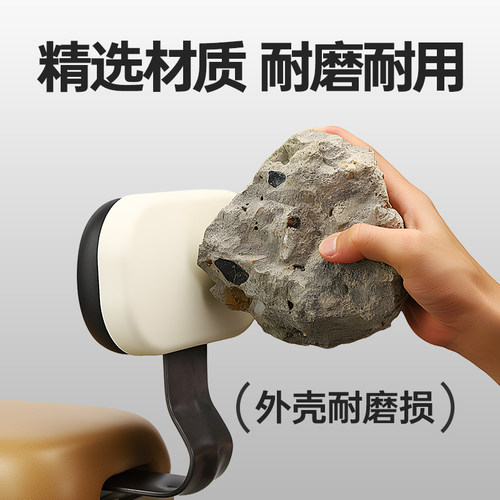 电动车后靠背通用雅迪爱玛台铃电瓶车后座加厚大靠背护腰改装配件 - 图2