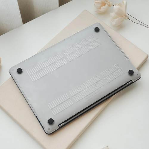 岩石灰色浮雕花纹2024新款苹果电脑保护套适用于macbookpro13保护壳13笔记本air13.6 pro14寸macbook16寸外壳 - 图3