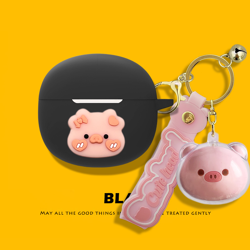 QCY AilyPods保护壳Melobuds ANC蓝牙耳机保护套T13防摔T8/T8S软壳T2C可爱 T13X卡通 T19充电仓盒HT03个性潮