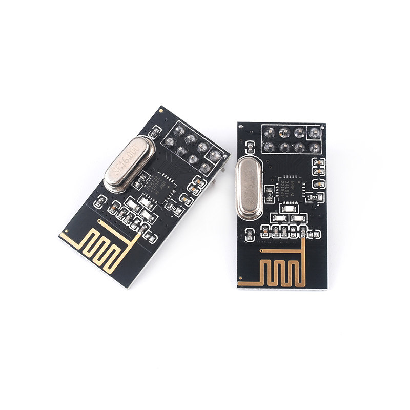 NRF24L01+2.4G无线模块带插针数传收发通信模块功率加强版_虎窝淘